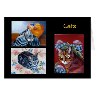 Katt Hälsningskort