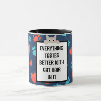 Katt hår kaffemug - Anpassad husdjurspresent till Mugg