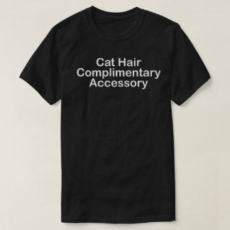katt hår kompletterande tillbehör t shirt