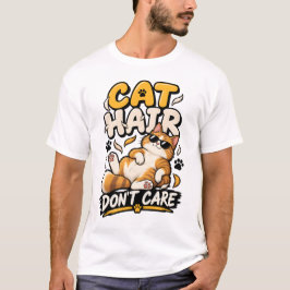 Katt Hår Spelar Ingen Roll T Shirt