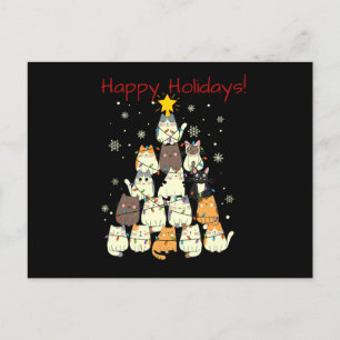 Katt Helgdag! Helg Vykort