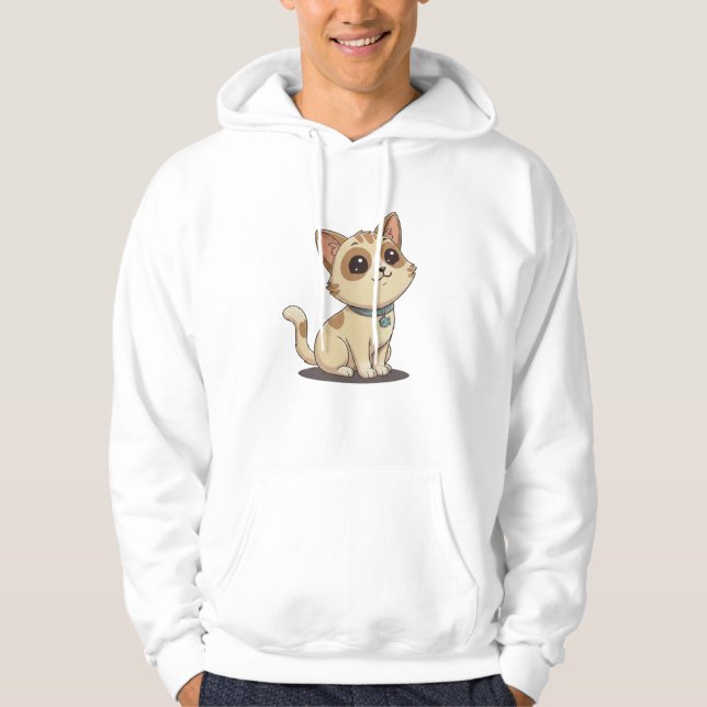Katt Hoodie (Framsida)