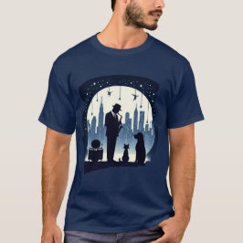 Katt, hund, Jazz T Shirt