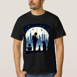 Katt, hund, Jazz T Shirt