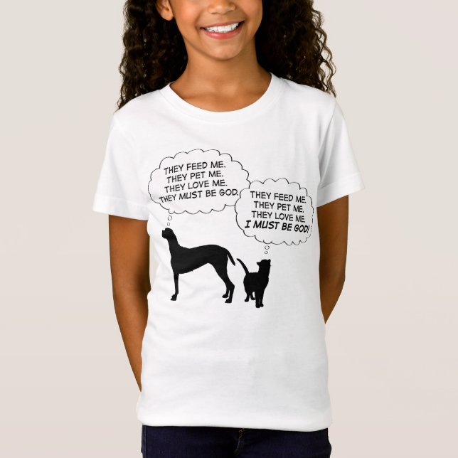 Katt & Hundar Shirt Tröja (Framsida)