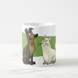 Katt- & hundmugg kaffemugg