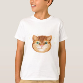 Katt huvud t shirt