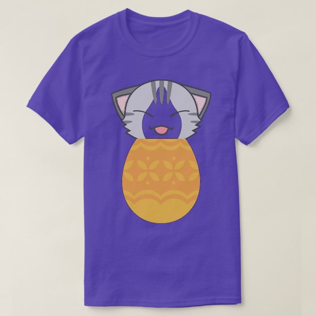 Katt i ägg 7 t shirt (Design framsida)