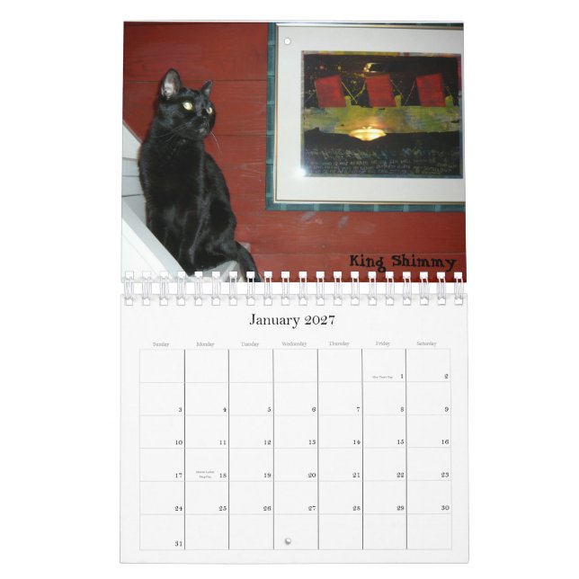 Katt i Backe, 2009 Kalender (Jan 2027)