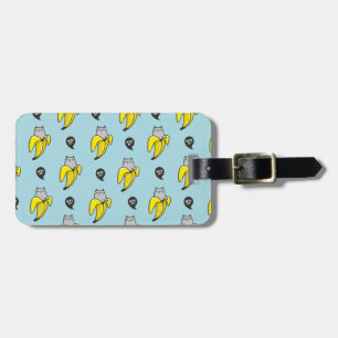 Katt i bananer bagagebricka