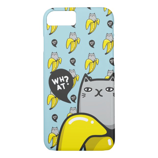 Katt i bananer Case-Mate iPhone skal (Baksida)