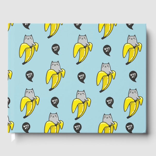 Katt i bananer gästböcker (Framsida)