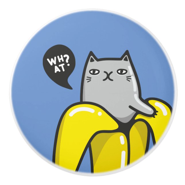 Katt i bananer knopp (Framsidan)