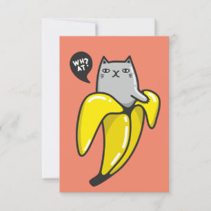 Katt i bananer OSA kort