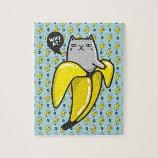 Katt i bananer pussel