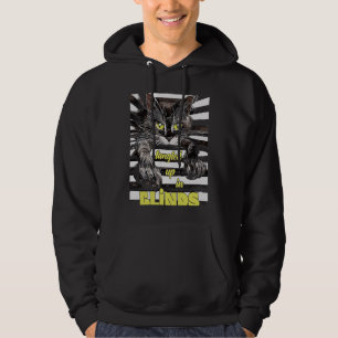 Katt i Blind Explorer Kitten Hoodie