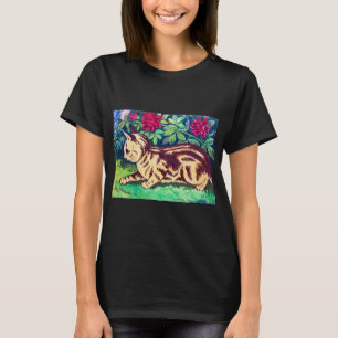 Katt i Blomsterträdgården, Louis Wain T Shirt
