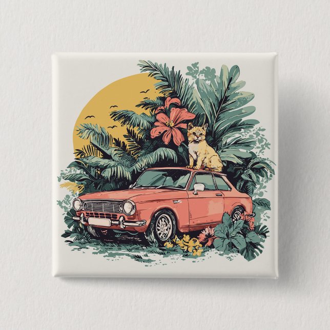 Katt i djungeln knapp (Framsida)