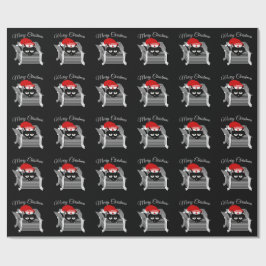 Katt i en låda, en rolig jul presentpapper