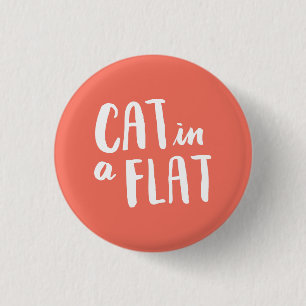 Katt i en lägenhet knapp