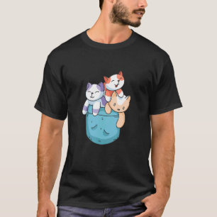 Katt I Fickan Djur I Din Ficka Grafisk T Shirt