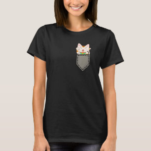 Katt i fickan i kärlek-katter 2 t shirt
