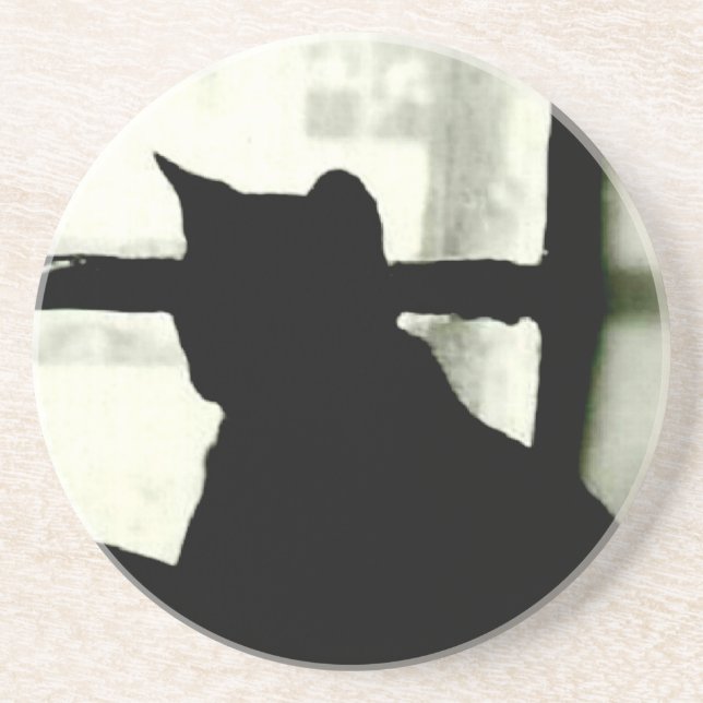 'Katt i fönster' underlägg (Framsidan)