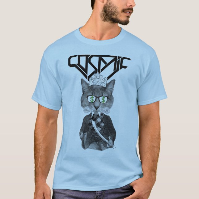 Katt i handling t shirt (Framsida)