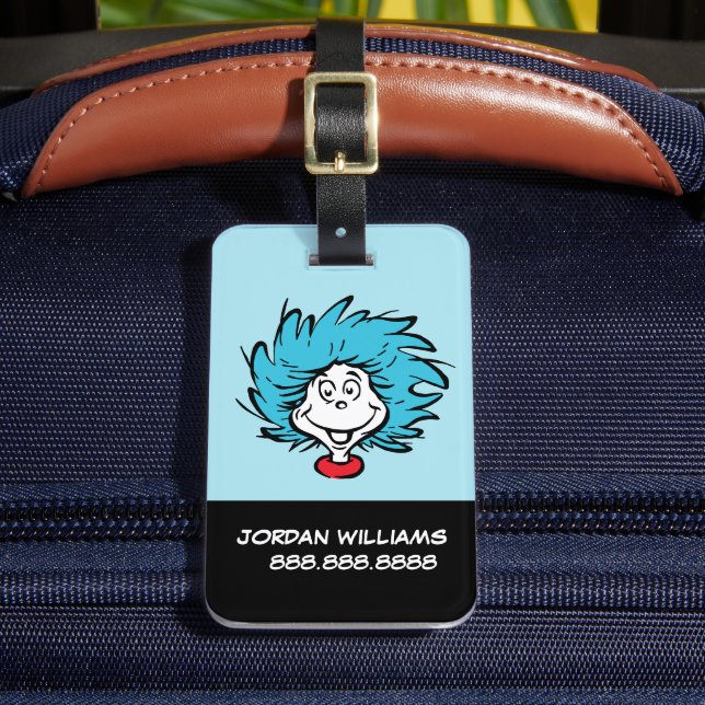 Katt i Hat Sak 1 Sak 2 - Anpassningsbar Sak Bagagebricka (Framsida Insitu 2)