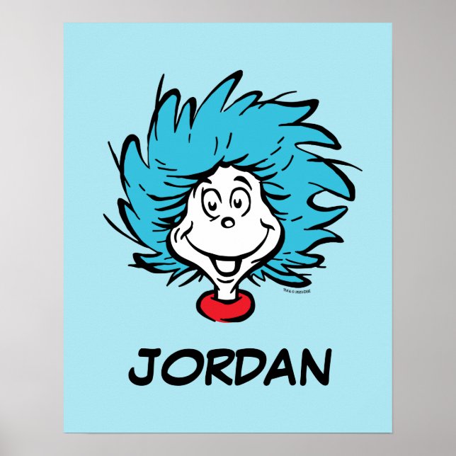 Katt i Hat | SAK 1 SAK 2 - ANPASSNINGSBAR SAK Poster (Framsidan)