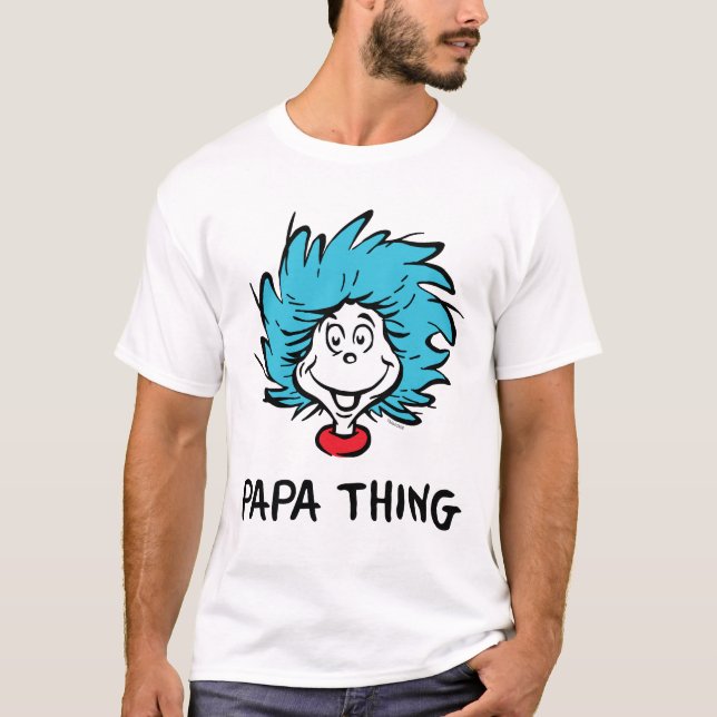 Katt i Hat | SAK 1 SAK 2 - PAPPA SAK T Shirt (Framsida)