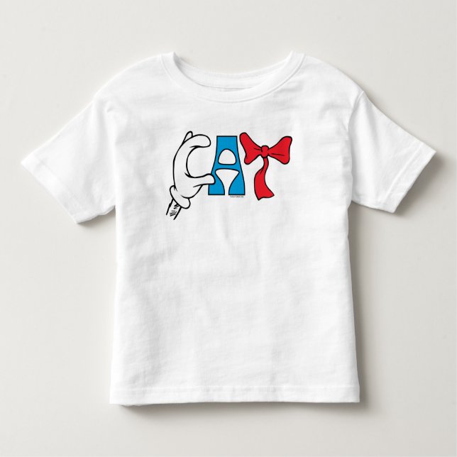 Katt i hatt | Katttext T Shirt (Framsida)