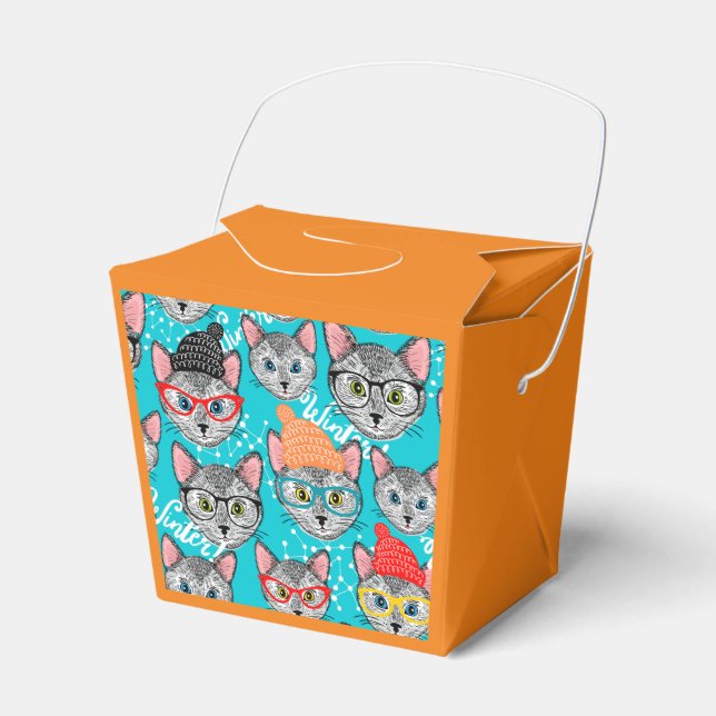 Katt i hatten presentaskar (Framsidan Sidan)