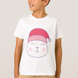 Katt i jultomten christmas hat T-Shirt