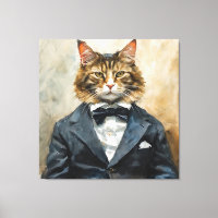 Katt i Kostym