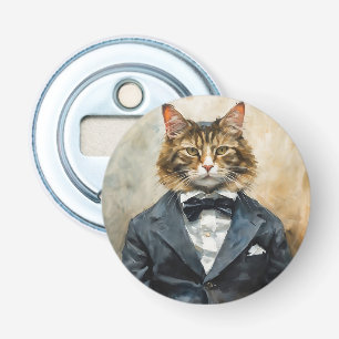 Katt i Kostym Flasköppnare