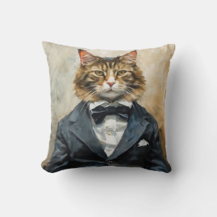 Katt i Kostym Kudde
