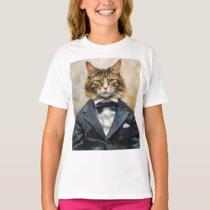 Katt i Kostym T Shirt