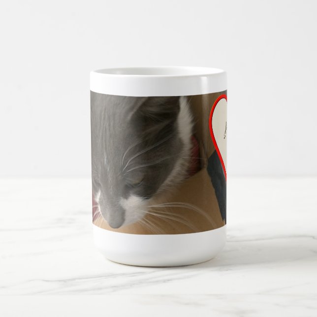 Katt i lådan kaffemugg (Center)