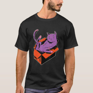 Katt i lådan t shirt