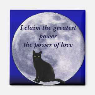 Katt i Måne_ Magnet