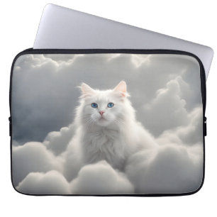 Katt i molnen laptop fodral