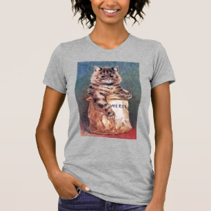 Katt i Papper Bag, Louis Wain T Shirt