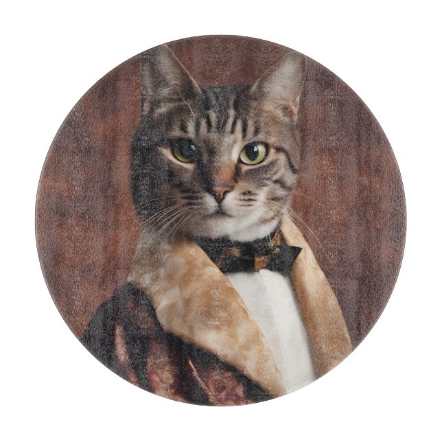 Katt i Rökning Jacka (Framsidan)