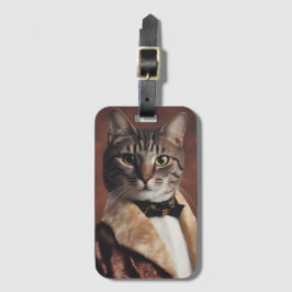 Katt i Rökning Jacka Bagagebricka