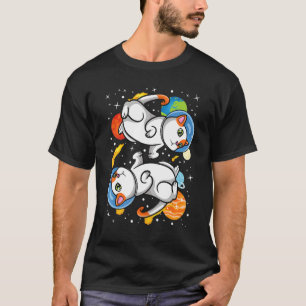 Katt i Rymden astronaut för katt T Shirt