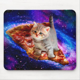 Katt i rymdspizza musmatta