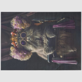 Katt i Salon med personlig avskärmning