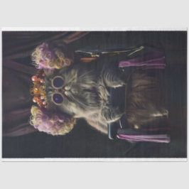 Katt i Salon med personlig avskärmning