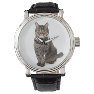 Katt i smoking armbandsur
